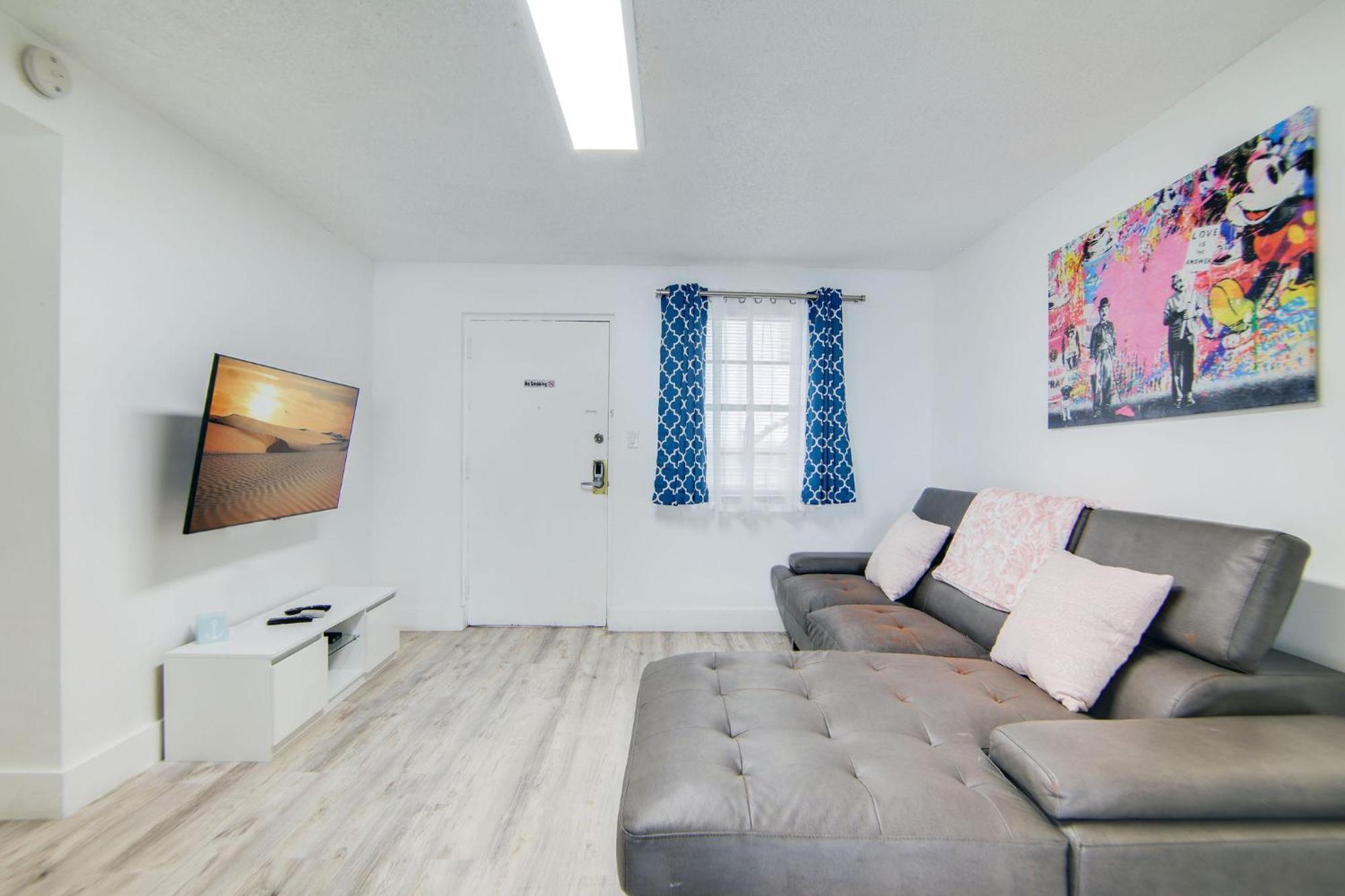 2b/2b, Free Parking, South Beach, 1 Block 2 Apartamento *